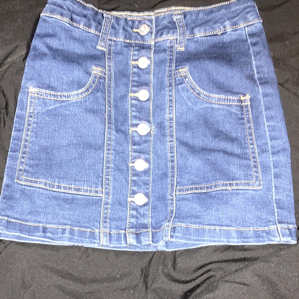 Denim kids skirt